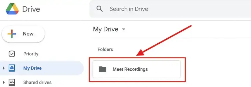 Where Do Google Meet Recordings Go